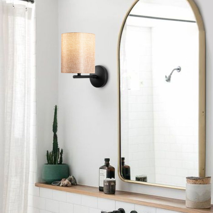 Opviq Profil - 4685 Lámpara de pared Negro y Crema